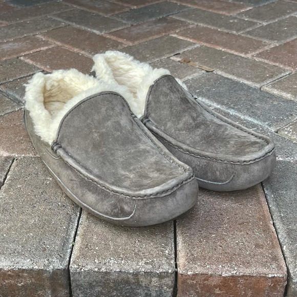 UGG Other - UGG grey suede Ascot loafers